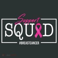 Support Squad Breast Cancer Infant Baby Jersey Bodysuit thumb 2