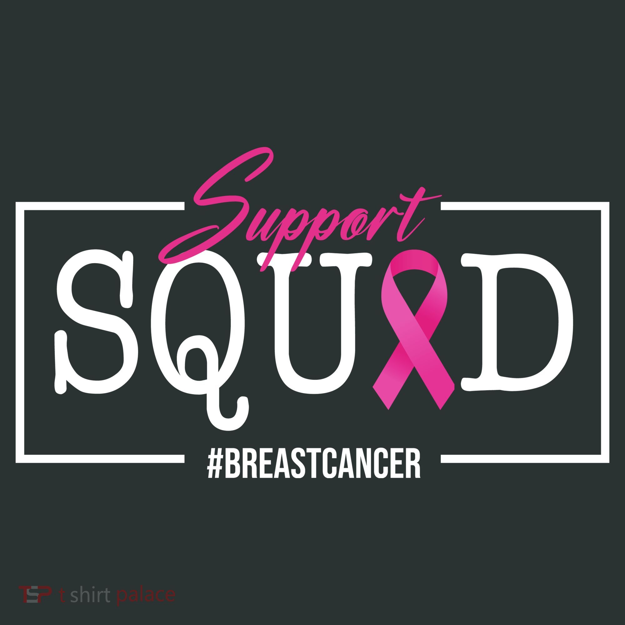 Support Squad Breast Cancer Infant Baby Jersey Bodysuit