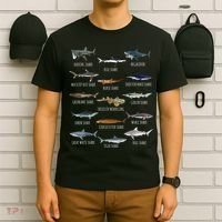 Shark Species Biology Different Types Of Sharks T-Shirt thumb 6