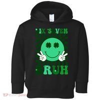 Six Seven Bruh Shamrock 67 Meme St Patrick's Day Toddler Hoodie thumb 0