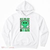 Six Seven Bruh Shamrock 67 Meme St Patrick's Day Hoodie thumb 0