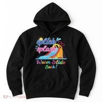 Splish Splash Bash Waterslide Summer Pool Birthday Party Hoodie thumb 0