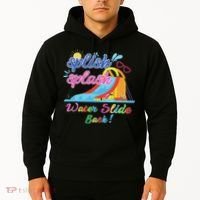 Splish Splash Bash Waterslide Summer Pool Birthday Party Hoodie thumb 2