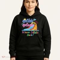 Splish Splash Bash Waterslide Summer Pool Birthday Party Hoodie thumb 5
