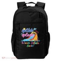 Splish Splash Bash Waterslide Summer Pool Birthday Party Backpack thumb 0