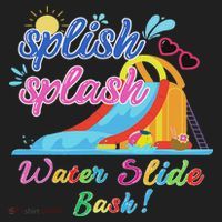 Splish Splash Bash Waterslide Summer Pool Birthday Party Beanie thumb 2
