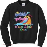 Splish Splash Bash Waterslide Summer Pool Birthday Party Kids Sweatshirt thumb 0