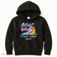 Splish Splash Bash Waterslide Summer Pool Birthday Party Kids Hoodie thumb 0