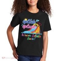 Splish Splash Bash Waterslide Summer Pool Birthday Party Kids T-Shirt thumb 2