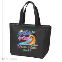 Splish Splash Bash Waterslide Summer Pool Birthday Party Tote Bag thumb 3