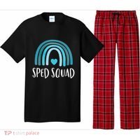 Sped Squad Boho Rainbow Teacher Special Education Funny Gift Pajama Set thumb 0