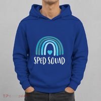 Sped Squad Boho Rainbow Teacher Special Education Funny Gift Hoodie thumb 0