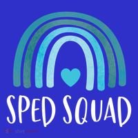 Sped Squad Boho Rainbow Teacher Special Education Funny Gift Polo thumb 2