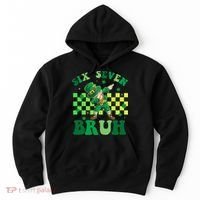 Six Seven Bruh St Patricks Day 6-7 Meme 67 Hoodie thumb 0