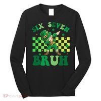Six Seven Bruh St Patricks Day 6-7 Meme 67 Long Sleeve Shirt thumb 0