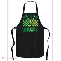 Six Seven Bruh St Patricks Day 6-7 Meme 67 Apron thumb 0