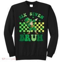 Six Seven Bruh St Patricks Day 6-7 Meme 67 Sweatshirt thumb 0