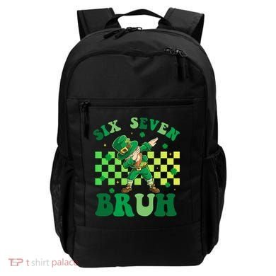 Six Seven Bruh St Patricks Day 6-7 Meme 67 Backpack
