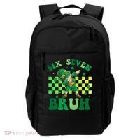 Six Seven Bruh St Patricks Day 6-7 Meme 67 Backpack thumb 0
