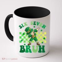Six Seven Bruh St Patricks Day 6-7 Meme 67 Coffee Mug thumb 0