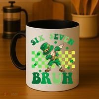 Six Seven Bruh St Patricks Day 6-7 Meme 67 Coffee Mug thumb 4