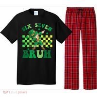 Six Seven Bruh St Patricks Day 6-7 Meme 67 Pajama Set thumb 0
