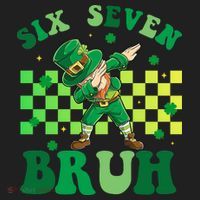 Six Seven Bruh St Patricks Day 6-7 Meme 67 Tumbler thumb 3