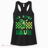 Six Seven Bruh St Patricks Day 6-7 Meme 67 Women's Tank Top thumb 0