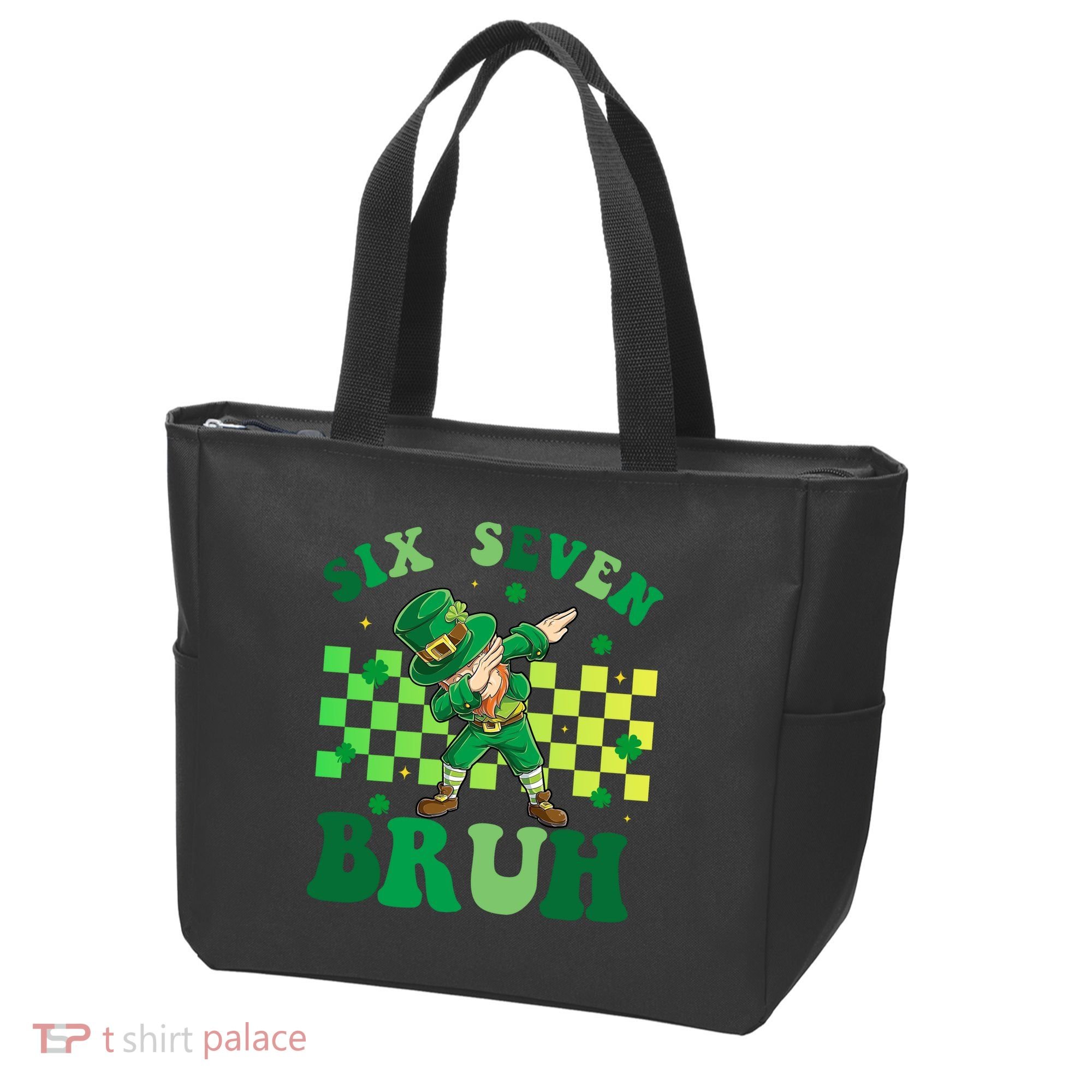Six Seven Bruh St Patricks Day 6-7 Meme 67 Tote Bag