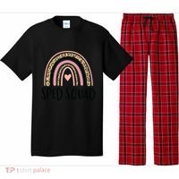 Sped Squad Boho Rainbow Teacher Special Education Cool Gift Pajama Set thumb 0