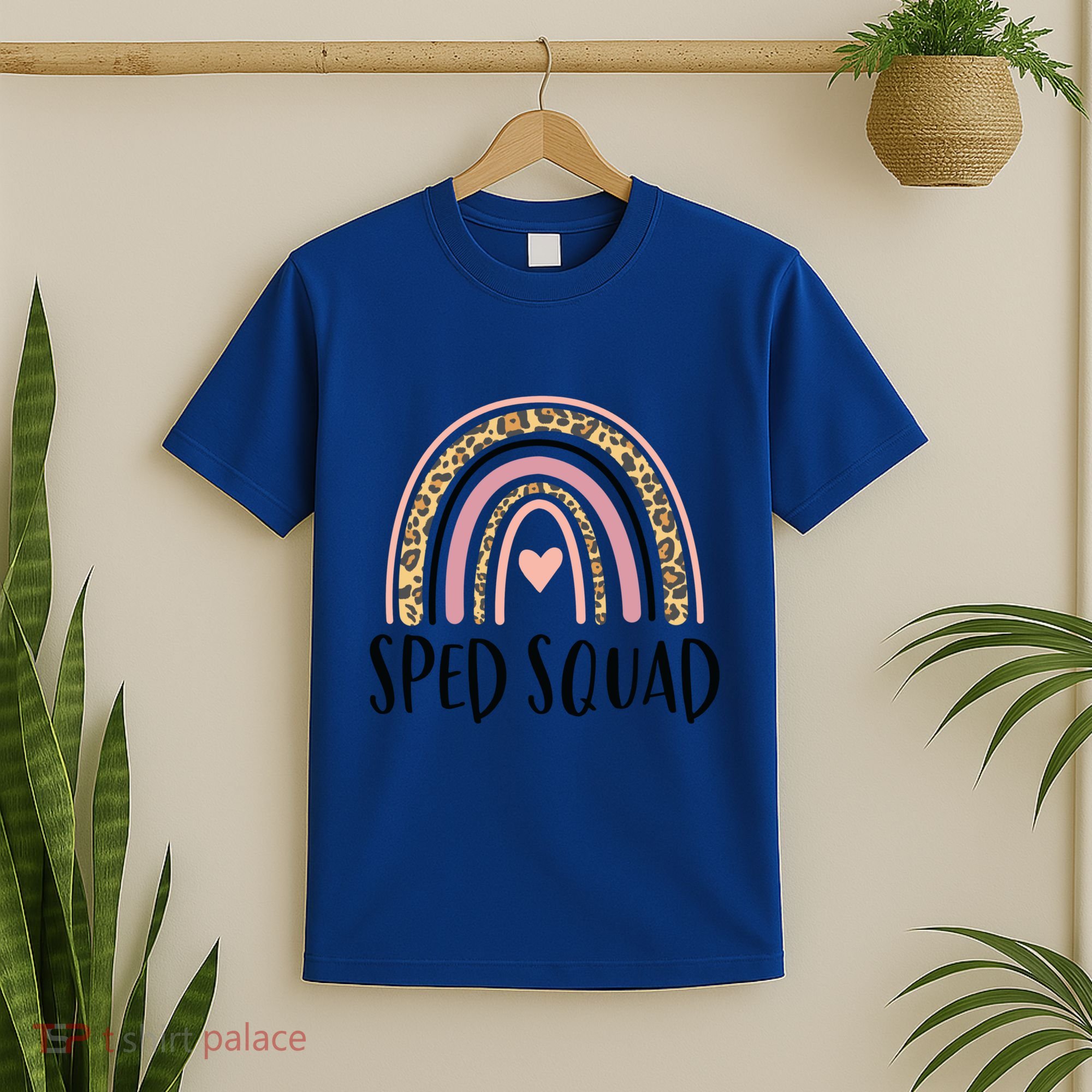 Sped Squad Boho Rainbow Teacher Special Education Cool Gift T-Shirt