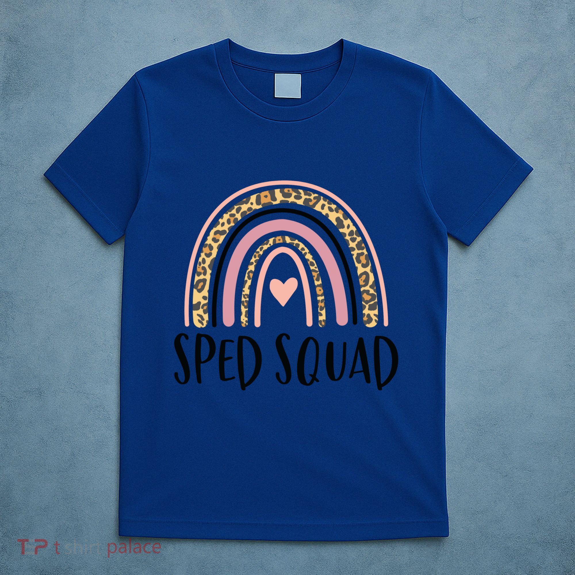 Sped Squad Boho Rainbow Teacher Special Education Cool Gift T-Shirt