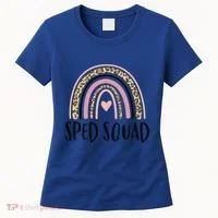 Sped Squad Boho Rainbow Teacher Special Education Cool Gift Women's T-Shirt thumb 0