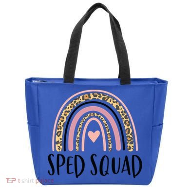 Sped Squad Boho Rainbow Teacher Special Education Cool Gift Tote Bag