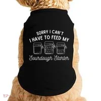 Sourdough Starter Bread Baking Doggie Tank thumb 0