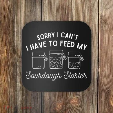 Sourdough Starter Bread Baking Coaster