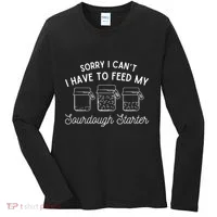 Sourdough Starter Bread Baking Women's Long Sleeve Shirt thumb 0