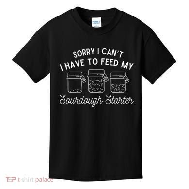 Sourdough Starter Bread Baking Kids T-Shirt