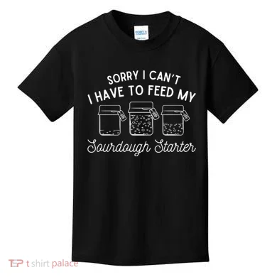 Sourdough Starter Bread Baking Kids T-Shirt