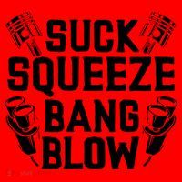 Suck Squeeze Bang Blow Funny Mechanic Santa Hat thumb 1