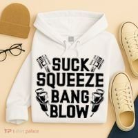 Suck Squeeze Bang Blow Funny Mechanic Hoodie thumb 4