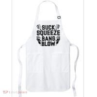Suck Squeeze Bang Blow Funny Mechanic Apron thumb 0