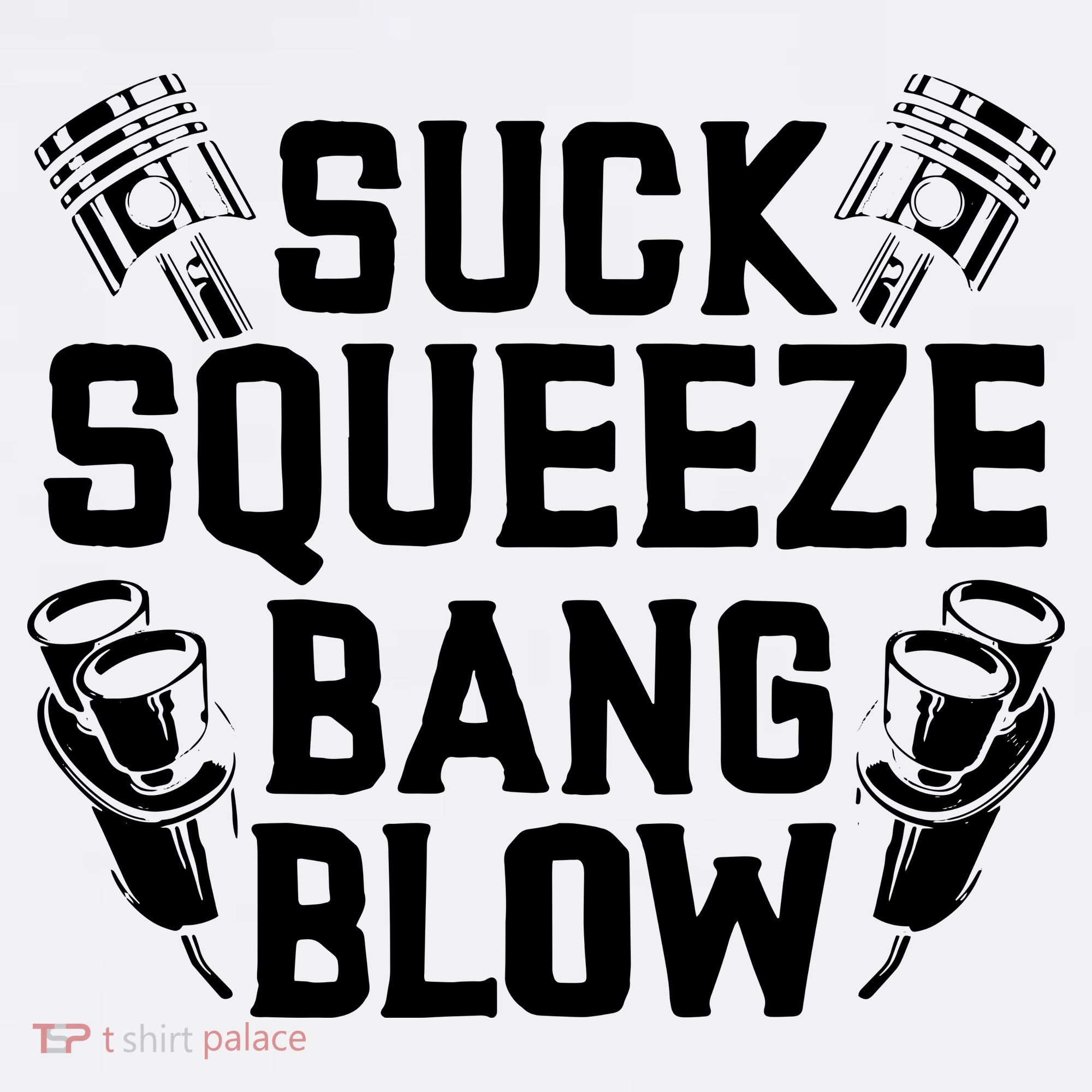 Suck Squeeze Bang Blow Funny Mechanic Apron