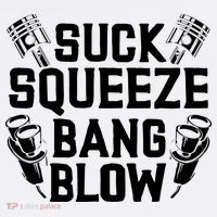 Suck Squeeze Bang Blow Funny Mechanic Ornament thumb 1