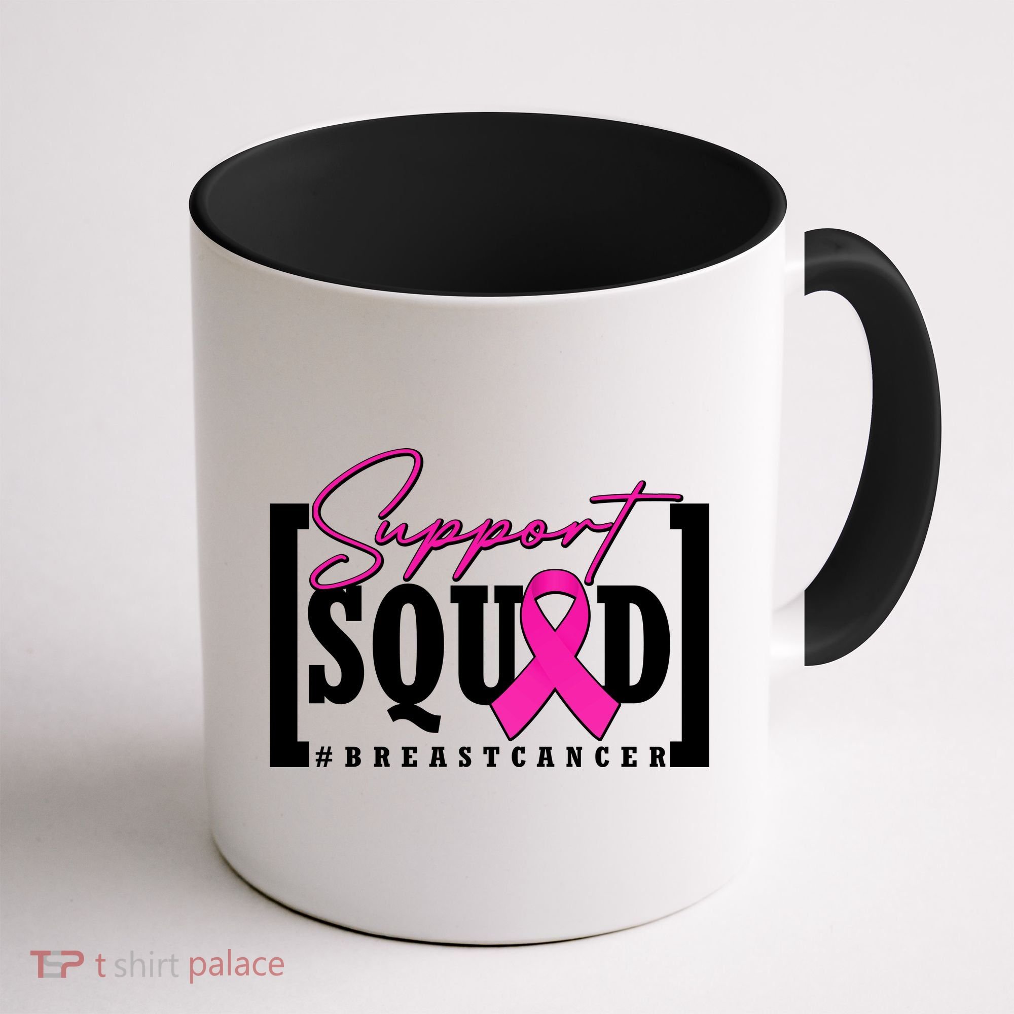 Support Squad #Breast Cancer Awareness Warrior Coffee Mug