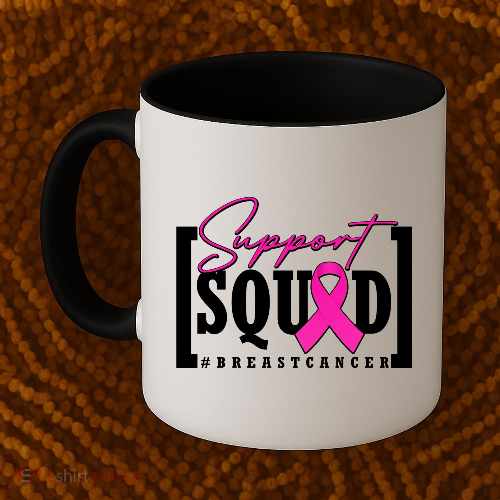 Support Squad #Breast Cancer Awareness Warrior Coffee Mug