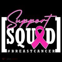 Support Squad #Breast Cancer Awareness Warrior Coaster thumb 2