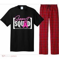 Support Squad #Breast Cancer Awareness Warrior Pajama Set thumb 0