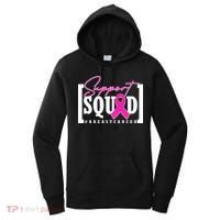 Support Squad #Breast Cancer Awareness Warrior Women's Hoodie thumb 0