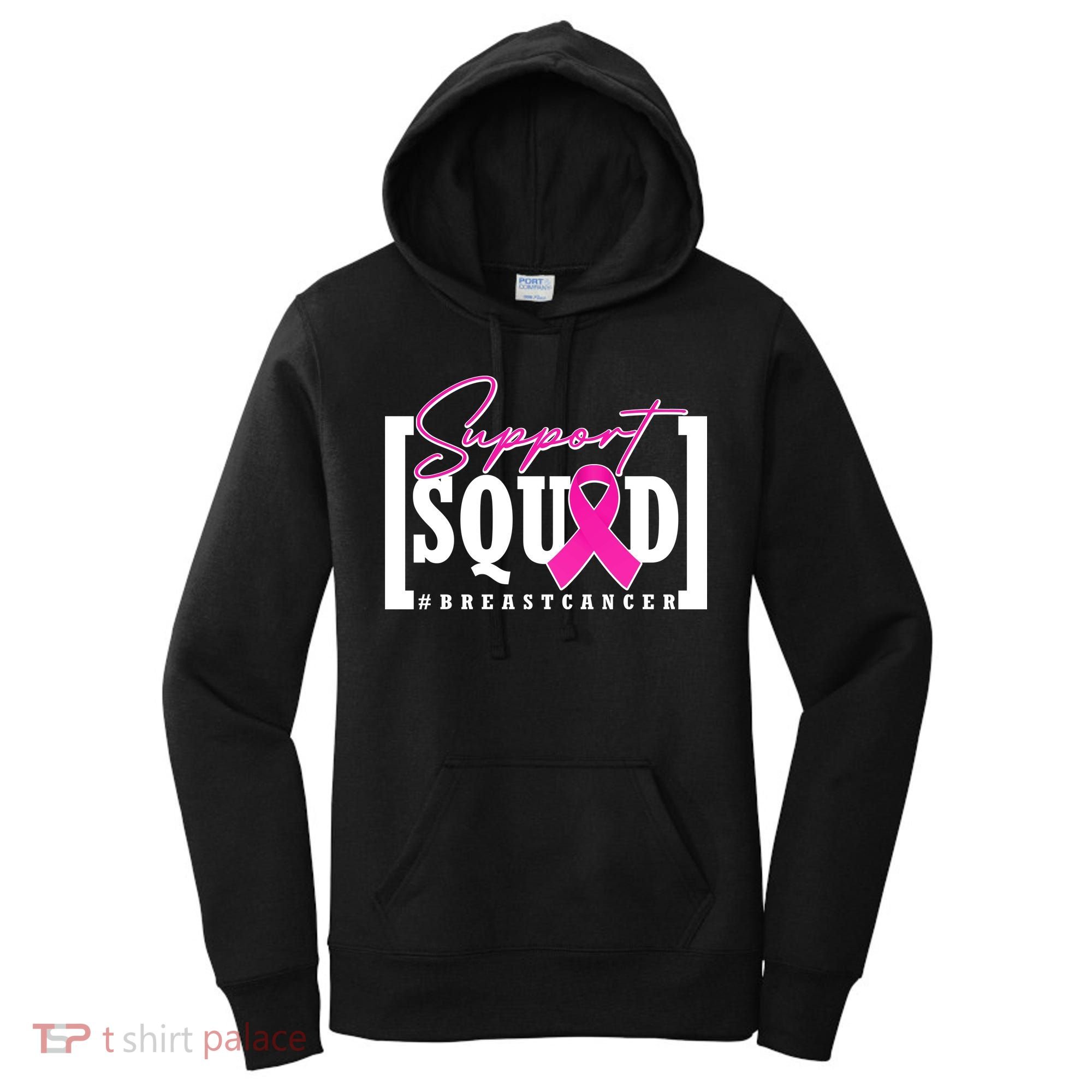 Support Squad #Breast Cancer Awareness Warrior Women's Hoodie